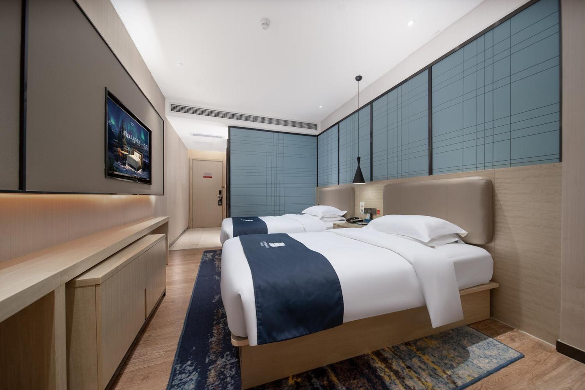Echarm International Hotel Canton Tower Pazhou Convention And Exhibition Center Lujiang Subway Metro Branch - Free Shuttle Bus To Canton Fair Complex During Canton Fair Period Buitenkant foto