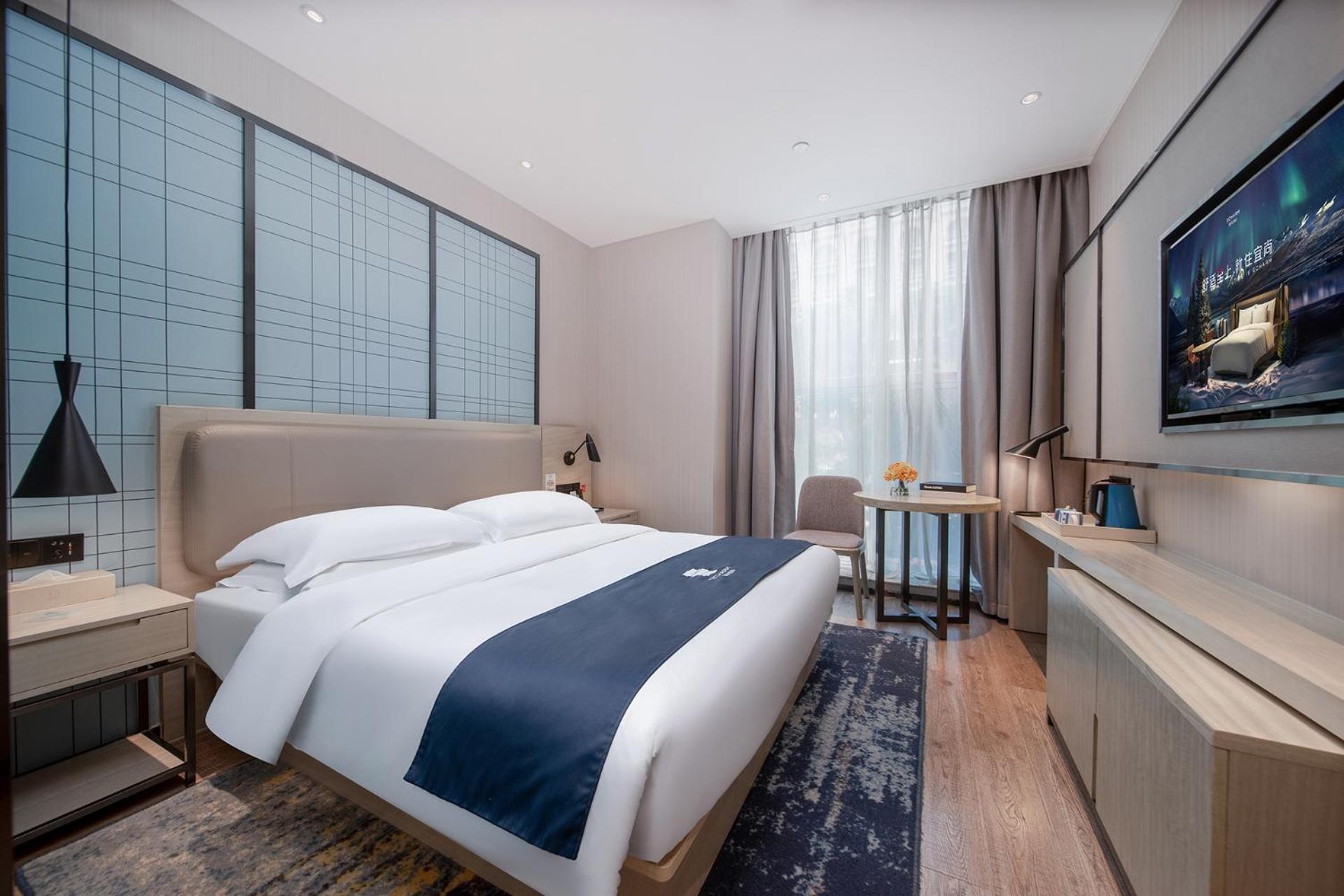 Echarm International Hotel Canton Tower Pazhou Convention And Exhibition Center Lujiang Subway Metro Branch - Free Shuttle Bus To Canton Fair Complex During Canton Fair Period Buitenkant foto