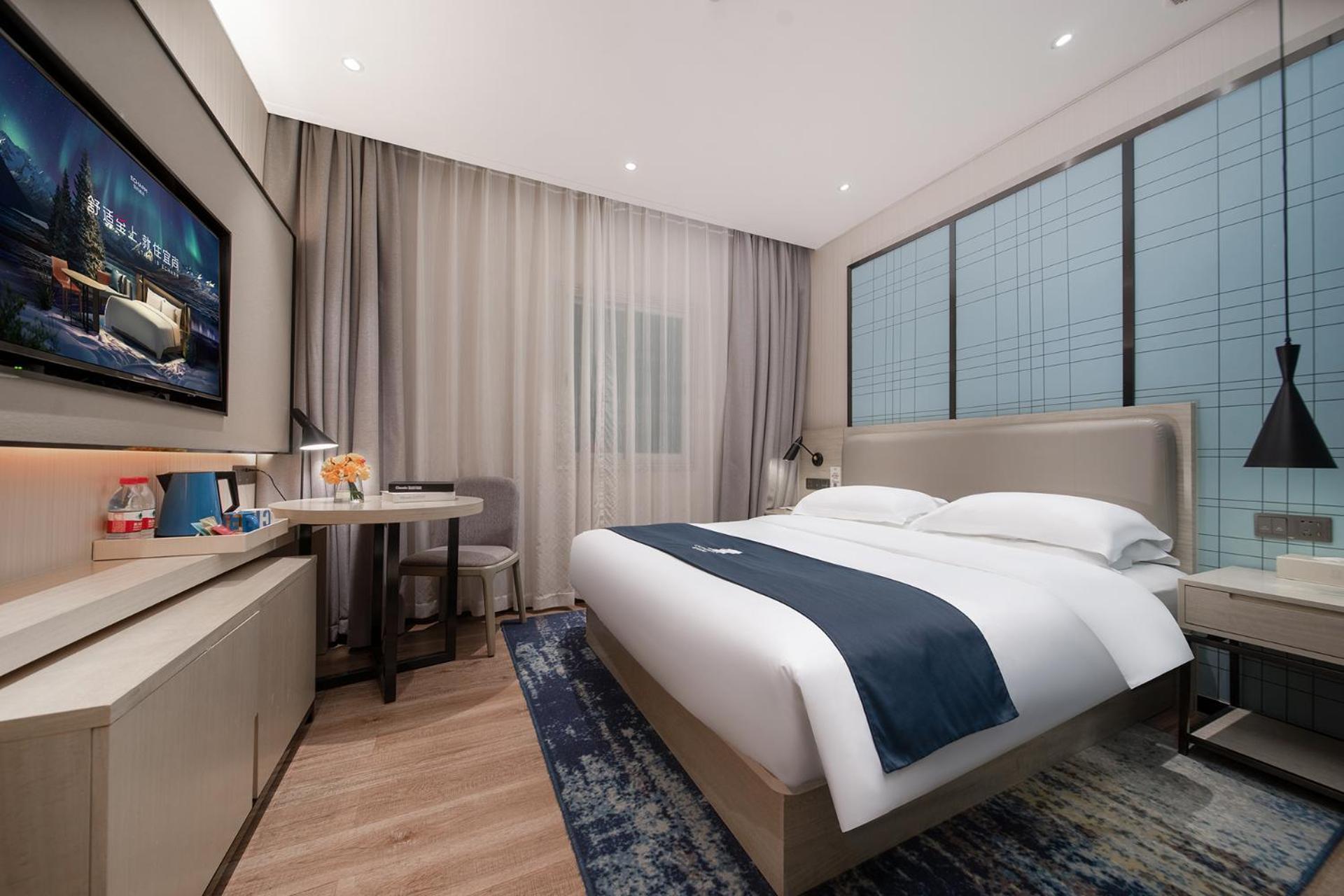 Echarm International Hotel Canton Tower Pazhou Convention And Exhibition Center Lujiang Subway Metro Branch - Free Shuttle Bus To Canton Fair Complex During Canton Fair Period Buitenkant foto
