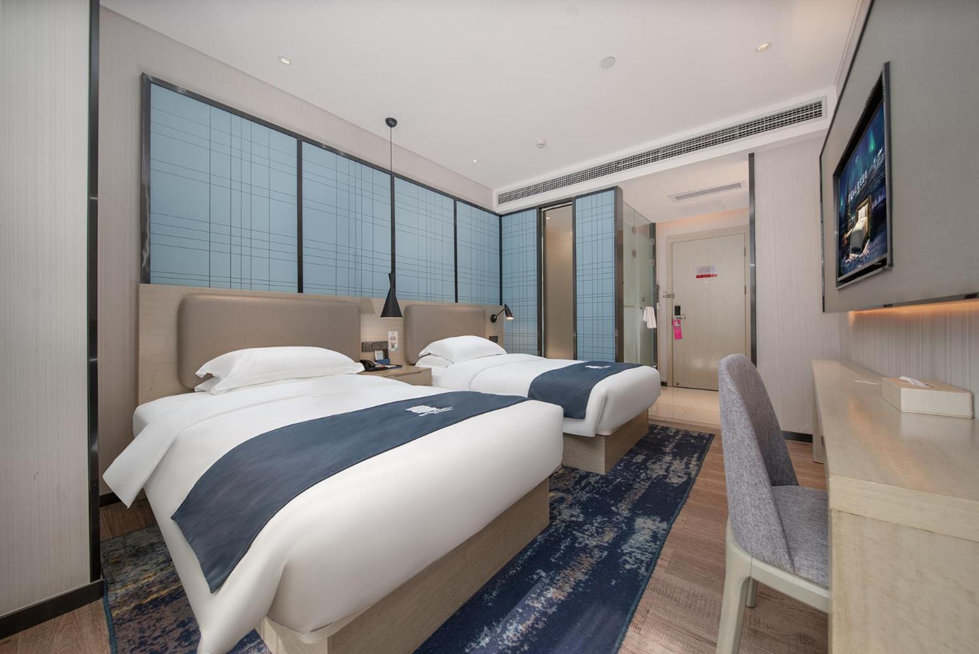 Echarm International Hotel Canton Tower Pazhou Convention And Exhibition Center Lujiang Subway Metro Branch - Free Shuttle Bus To Canton Fair Complex During Canton Fair Period Buitenkant foto
