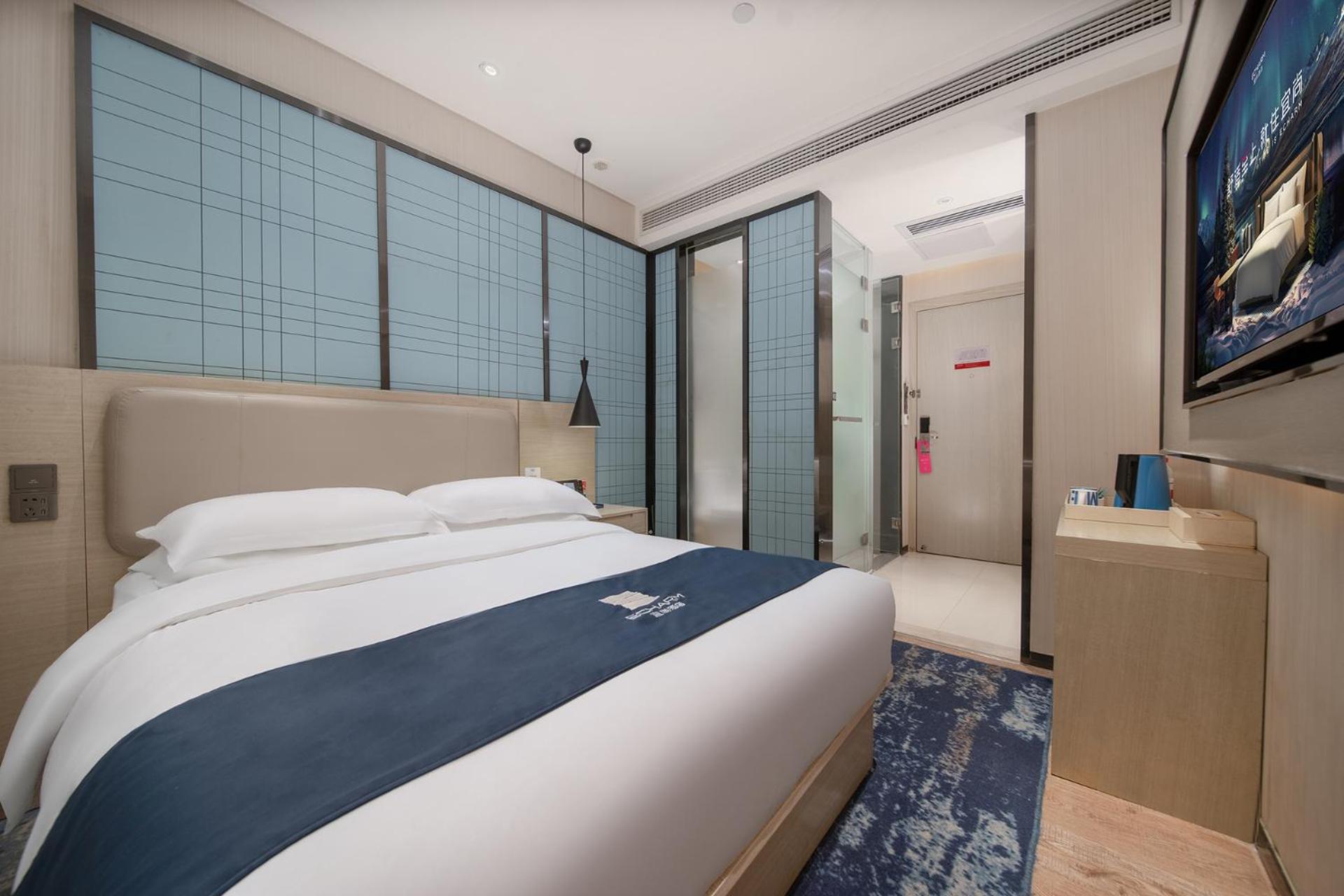 Echarm International Hotel Canton Tower Pazhou Convention And Exhibition Center Lujiang Subway Metro Branch - Free Shuttle Bus To Canton Fair Complex During Canton Fair Period Buitenkant foto
