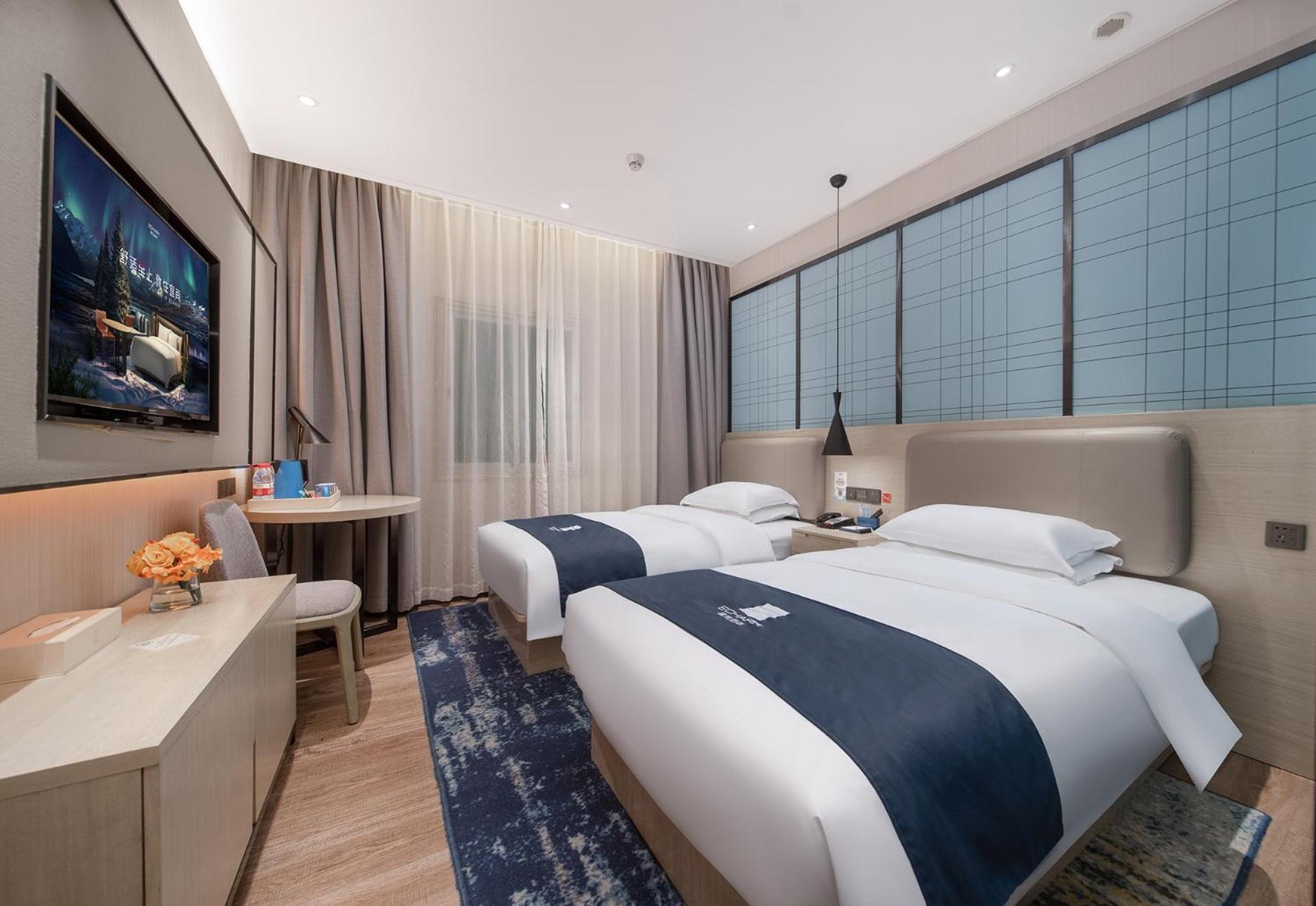 Echarm International Hotel Canton Tower Pazhou Convention And Exhibition Center Lujiang Subway Metro Branch - Free Shuttle Bus To Canton Fair Complex During Canton Fair Period Buitenkant foto