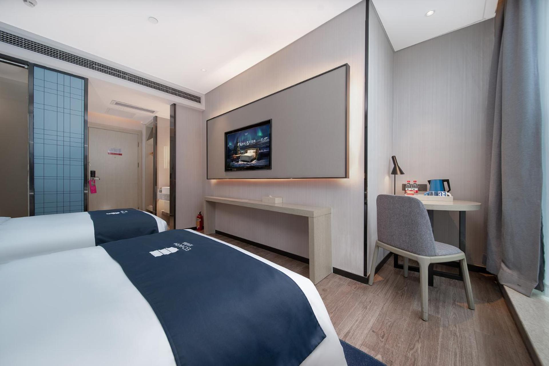 Echarm International Hotel Canton Tower Pazhou Convention And Exhibition Center Lujiang Subway Metro Branch - Free Shuttle Bus To Canton Fair Complex During Canton Fair Period Buitenkant foto
