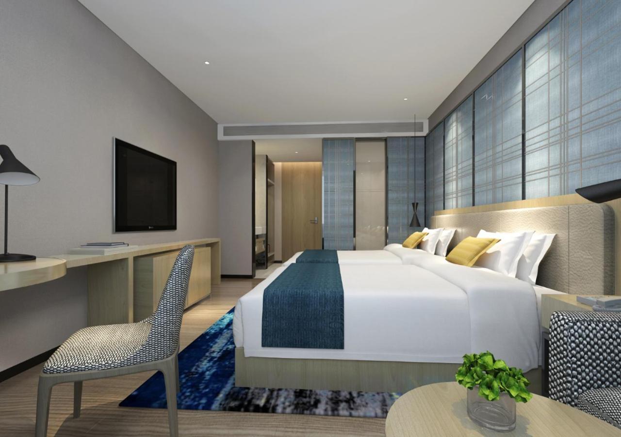 Echarm International Hotel Canton Tower Pazhou Convention And Exhibition Center Lujiang Subway Metro Branch - Free Shuttle Bus To Canton Fair Complex During Canton Fair Period Buitenkant foto