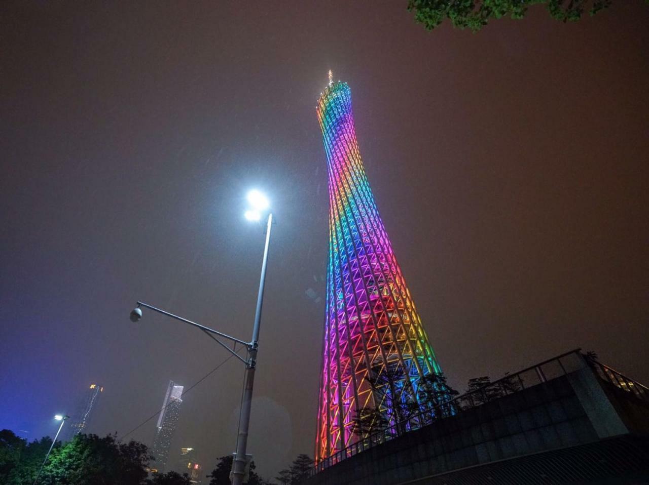 Echarm Hotel Canton Tower Pazhou Exhibition Center Buitenkant foto