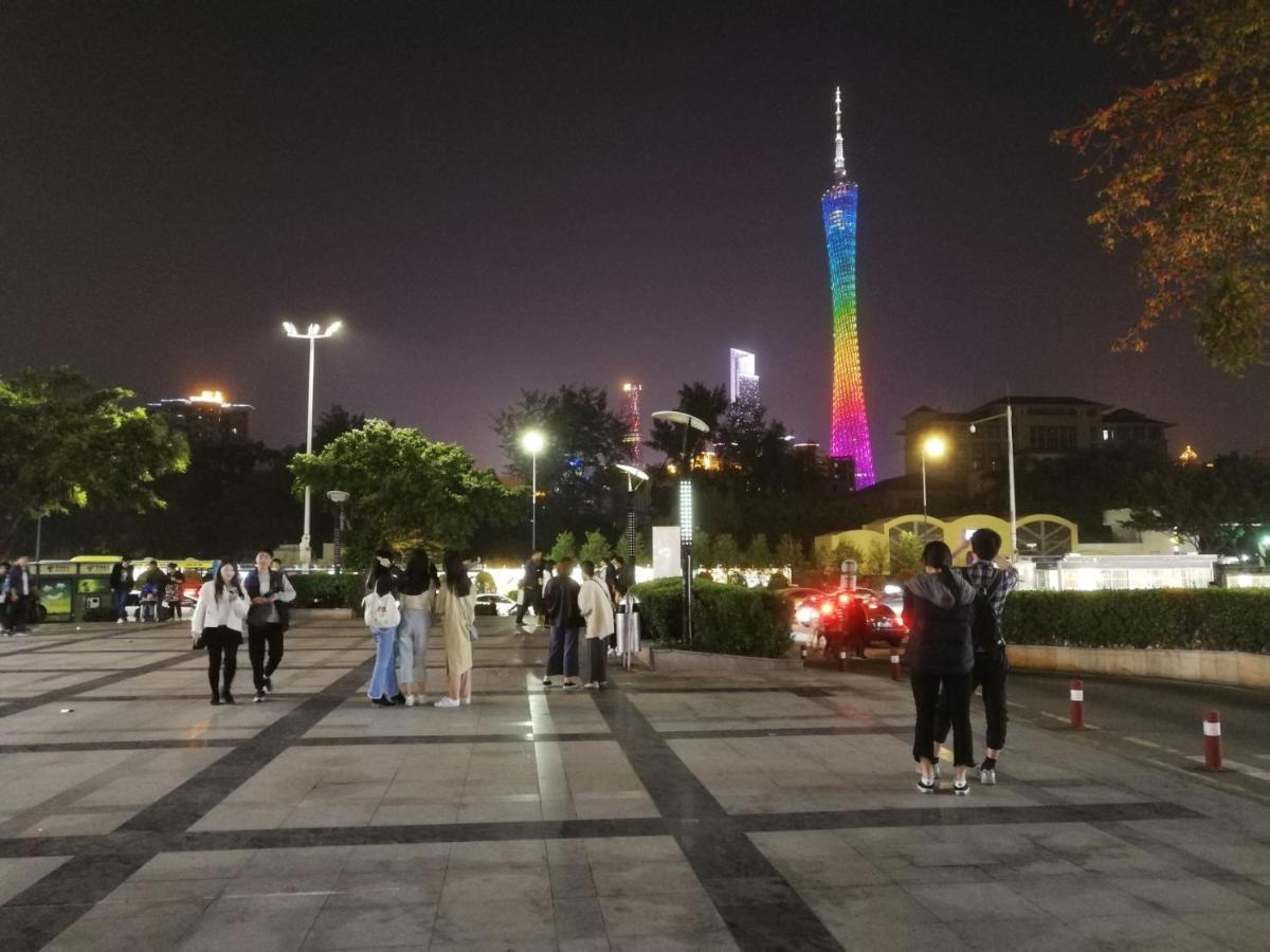 Echarm Hotel Canton Tower Pazhou Exhibition Center Buitenkant foto